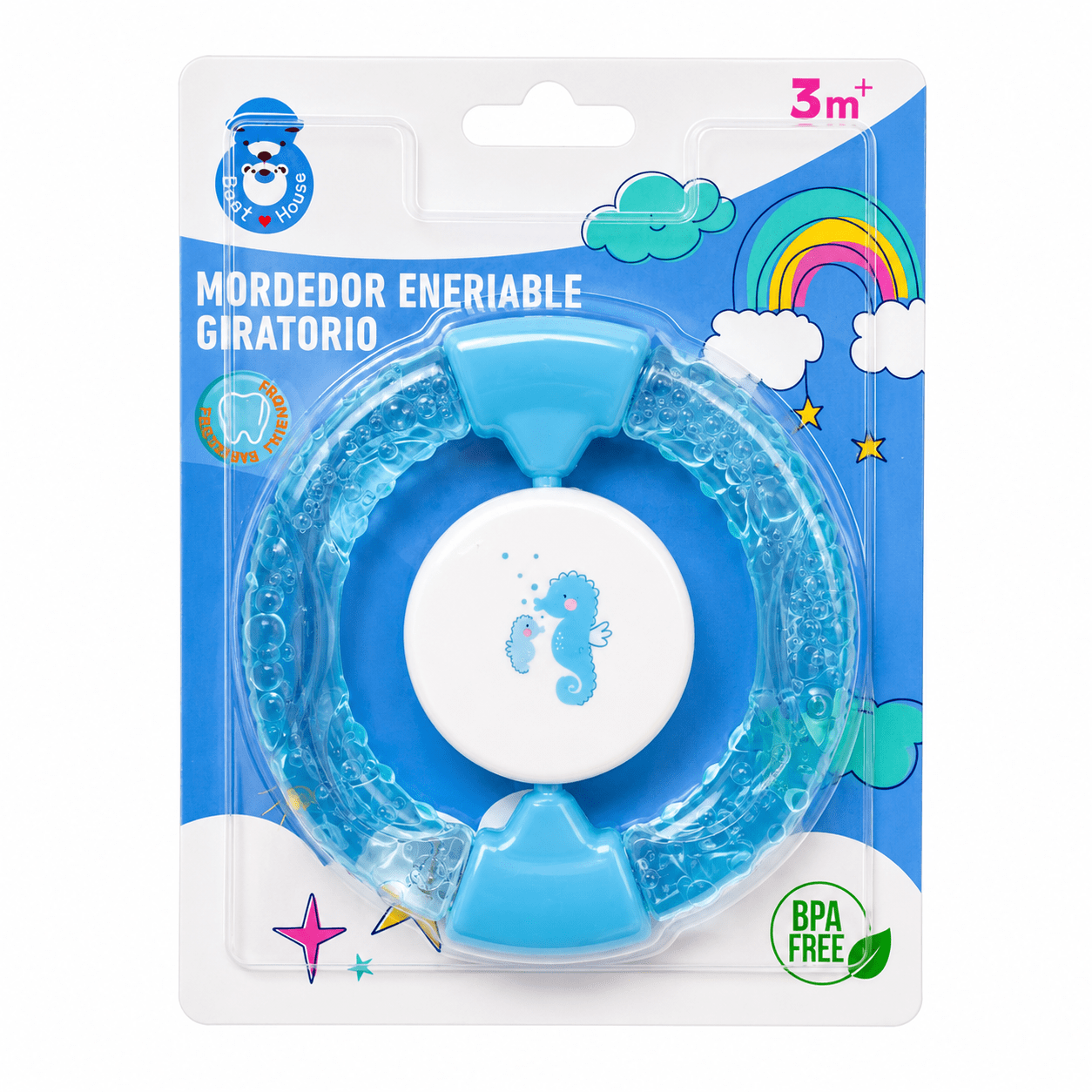 Mordedor enfriable 3m+ Azul