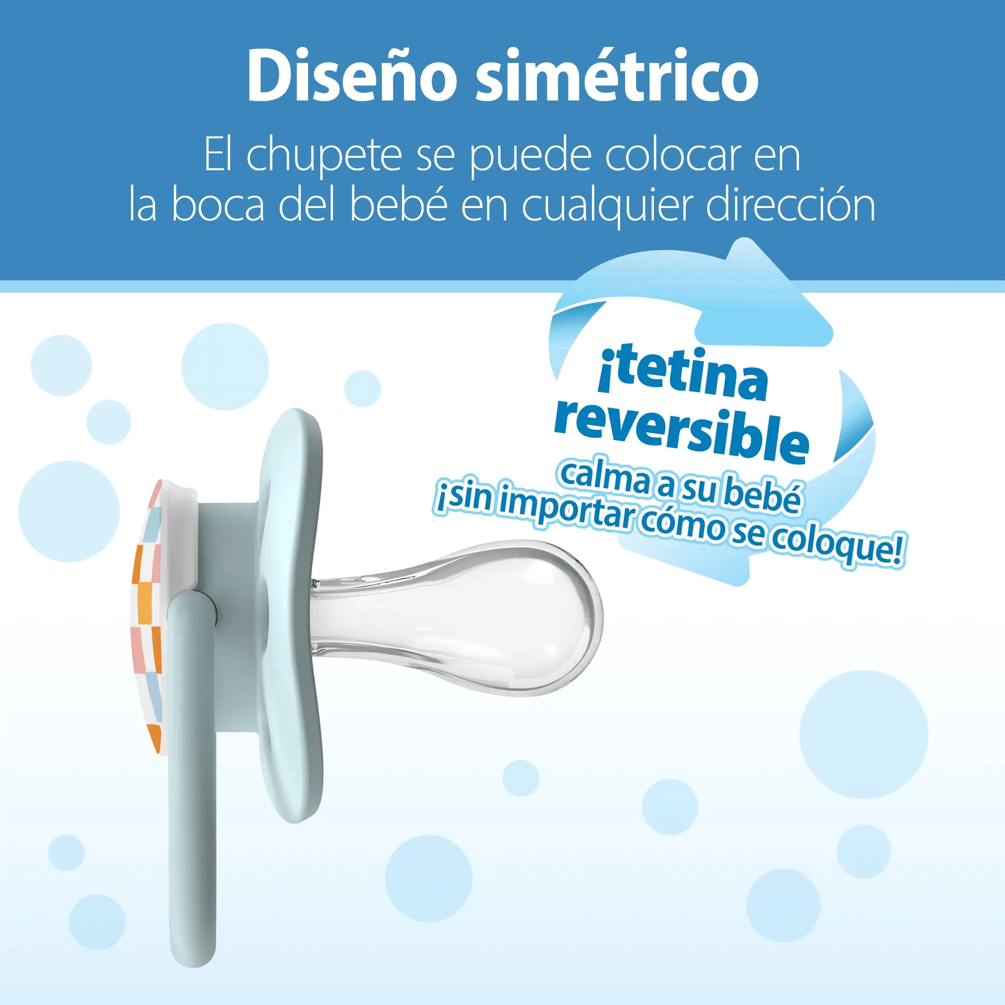 Chupete Advantage Noche, Oceano Coral 0-6M, 2UN Dr. Brown’s