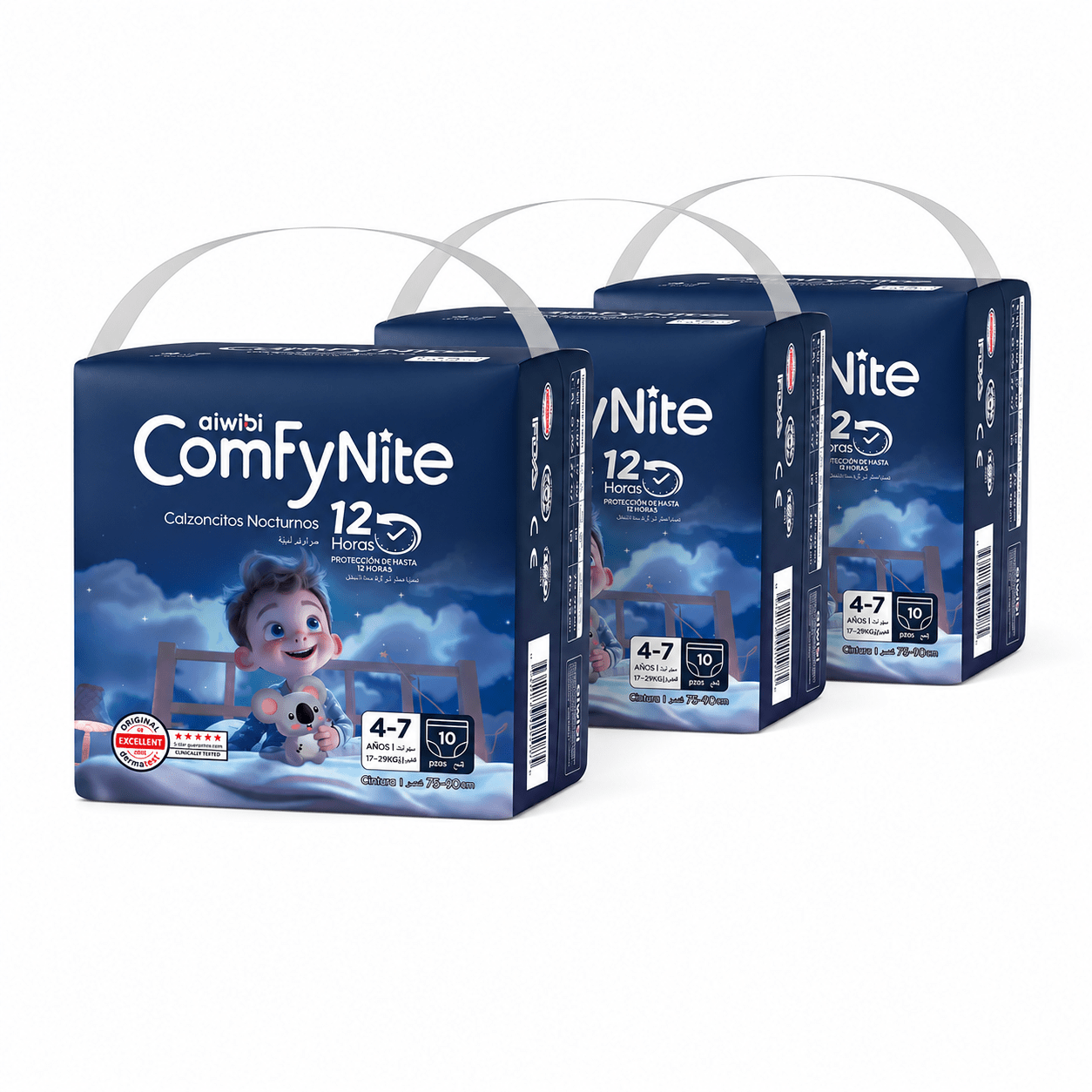 Nocturnos ComfyNit 4-7 años