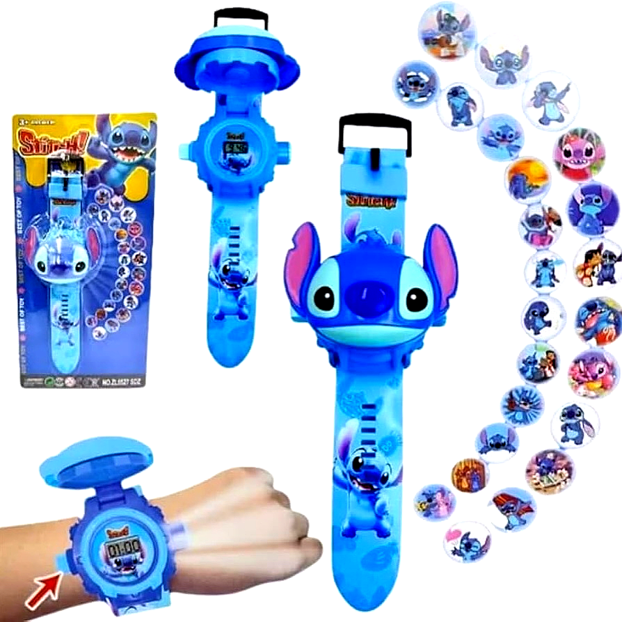 Reloj proyector Stitch