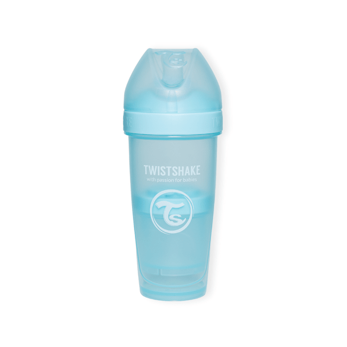 Mamadera Twistshake Double Pro 330ml-Azul