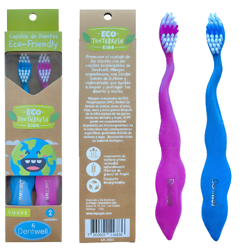 Set de cepillos infantil Eco-Friendly