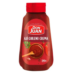 SALSA AJI CHILENO CREMA DON JUAN 240 GR