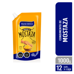 Mostaza 1000gr Traverso