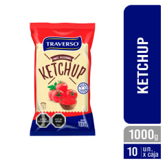 Ketchup 1000gr bolsa Traverso