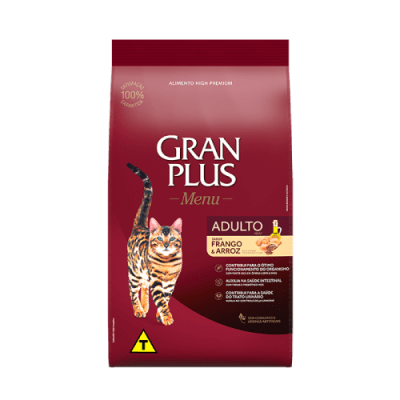 Gran Plus Menu Gato Adulto Pollo & Arroz