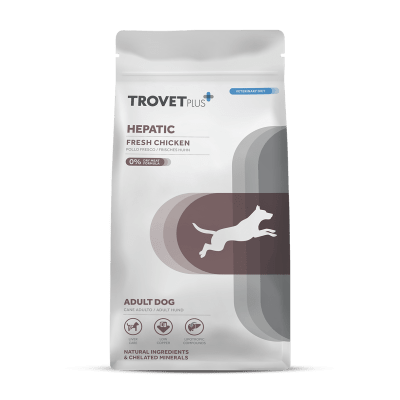Trovet Plus Adult Dog Hepatic Fresh Chicken Veterinary Diet1