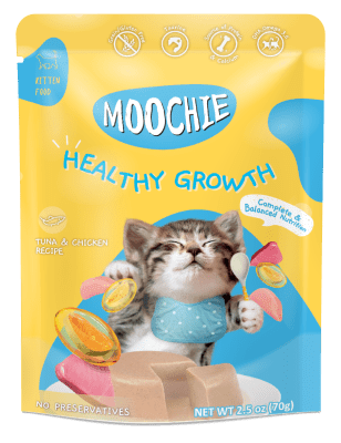 Moochie Cat Benefits Pouch Healthy Growth