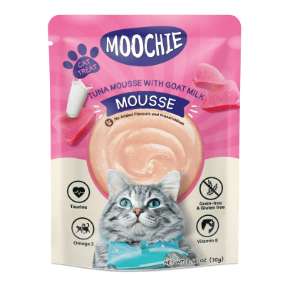 Moochie Cat Mousse Tuna with Goat Milk