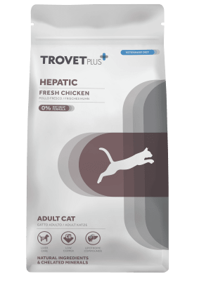 Trovet Plus Adult Cat Hepatic Fresh Chicken Veterinary Diet