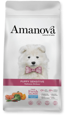 Amanova Puppy Sensitive Salmon Deluxe1
