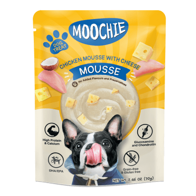 Moochie Chicken Mousse with Cheese