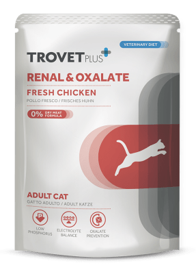 Trovet Plus Adult Cat Renal & Oxalate Fresh Chicken