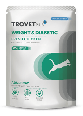 Trovet Plus Adult Cat Weight & Diabetic Fresh Chicken1