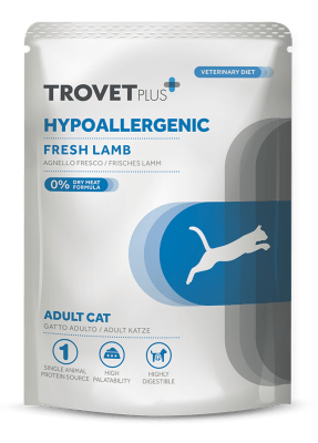 Trovet Plus Adult Cat Hypoallergenic Fresh Lamb