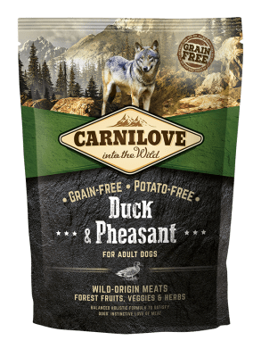 Carnilove Grain Free Duck & Pheasant For Adult Dogs
