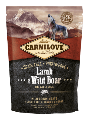 Carnilove Grain Free Lamb & Wild Boar for Adult Dogs1