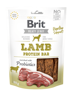 Brit Jerky Snack Lamb Protein Bar1