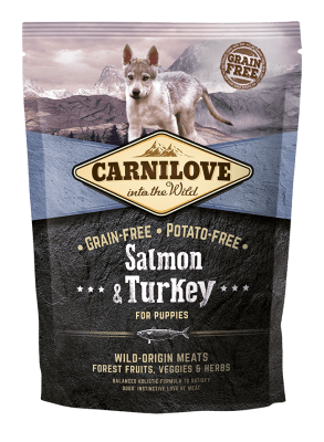 Carnilove Grain Free Salmon & Turkey for Puppies1