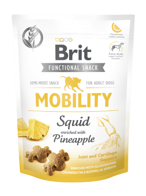 Brit Care Dog Functional Snack Mobility Squid1