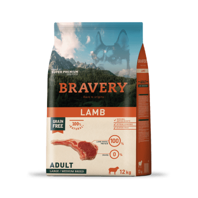 Bravery Lamb Adult Large/Medium Breed