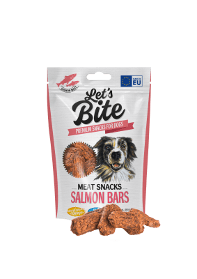 Brit Lets Bite Meat Snacks Salmon Bars