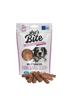 Brit Lets Bite Meat Snacks Tuna Bars