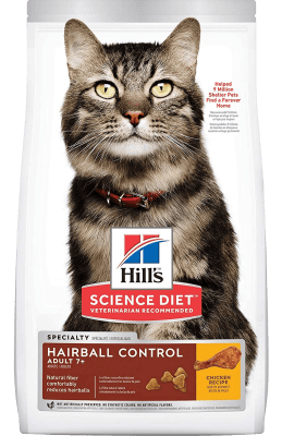 Hill´s SD Feline Hairball Control Adult 7+