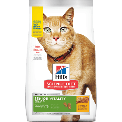 Hill's SD Feline Adult 7+ Youthful Vitality