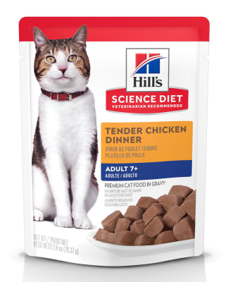 Hill's SD Feline Adult 7+ Tender Chicken Dinner