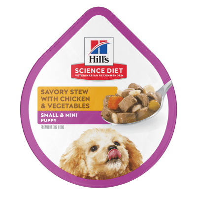 Hill´s SD Puppy Small & Mini Chk&Veg (Estofado) 99gr