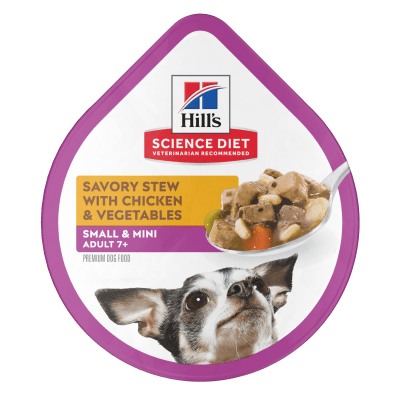 Hill´s SD Adult 7+ Small & Mini Chk & Veg (Estofado) 99gr