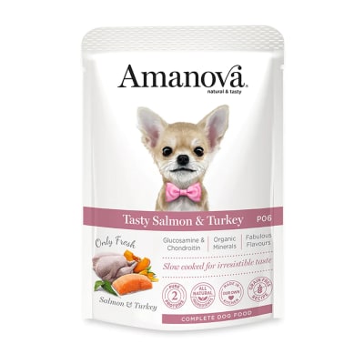 Amanova Tasty Salmon & Turkey Complete Dog1