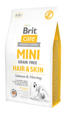 Brit Care Mini GF Hair & Skin 2Kg1