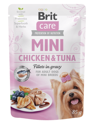Brit Care Mini Pouch Chicken & Tuna Fillets1