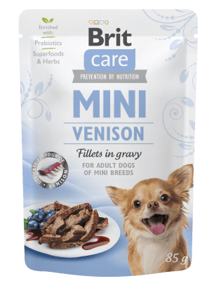 Brit Care Mini Pouch Venison Fillets