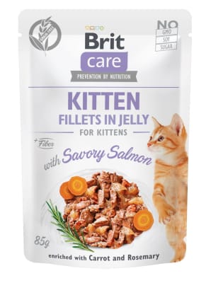 Brit Care Cat Fillets in Jelly Kitten 85g1