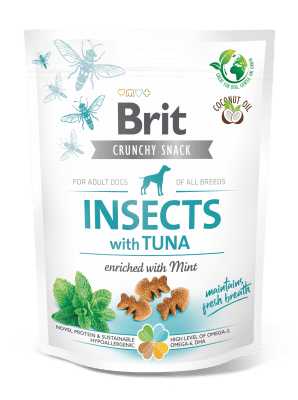 Brit Crunchy Snack Insects with Tuna1