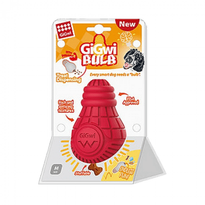 GiGwi Bulb Rubber Para Treats / S/M/L