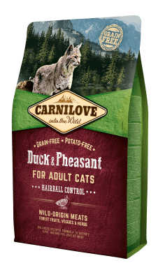 Carnilove Grain Free Duck & Phesant for Adults Cats