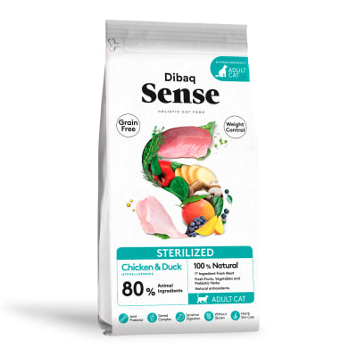Dibaq Sense GF Gato Esterilizado Pollo y Pato