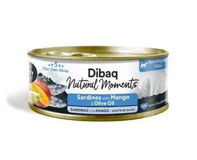 Dibaq Natural Moments GF Gato Adulto Esterilizado Sardinas y Mango