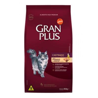 Gran Plus Menu Gato Adulto Castrado Pollo & Arroz2