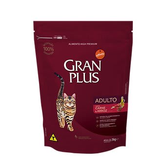 Gran Plus Menu Gato Adulto Carne & Arroz