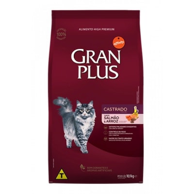 Gran Plus Menu Gato Adulto Castrado Salmon & Arroz