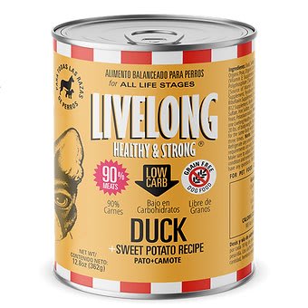 Livelong Perro – Pato 362 Gr
