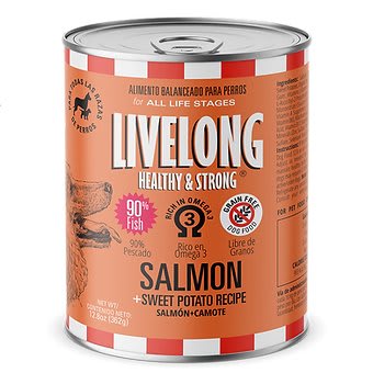Livelong Perro – Salmón 362 Gr