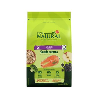 Guabi Natural Gato Adulto Salmón y Cebada1