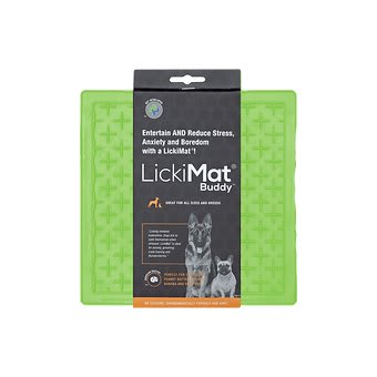 LickiMat Buddy Green Perro Y Gato1