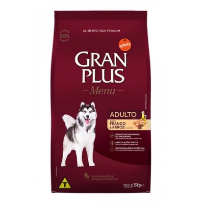 Gran Plus Menu Perro Adulto Mediano y Grande Pollo & Arroz